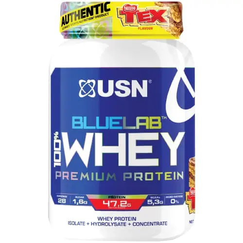 USN BLUE LAB 100% PREM WHEY TEX