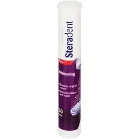 STERADENT INTENSIVE WHITE TABS 30