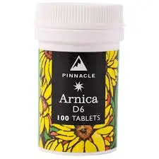 PINNACLE ARNICA D6 TABS 100